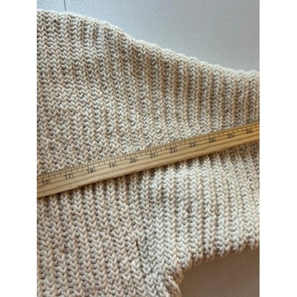 Altar'd State Colorblock Cropped Chenille Sweater Pink Cream Size S - Picture 5 of 6